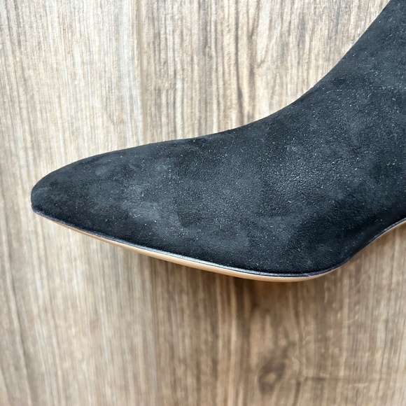 Charlotte Olympia Black Suede Over the Knee Boots | 37.5 - Picture 5 of 11